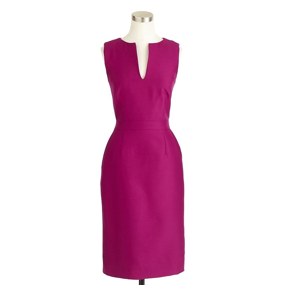 J Crew Split neck Dress